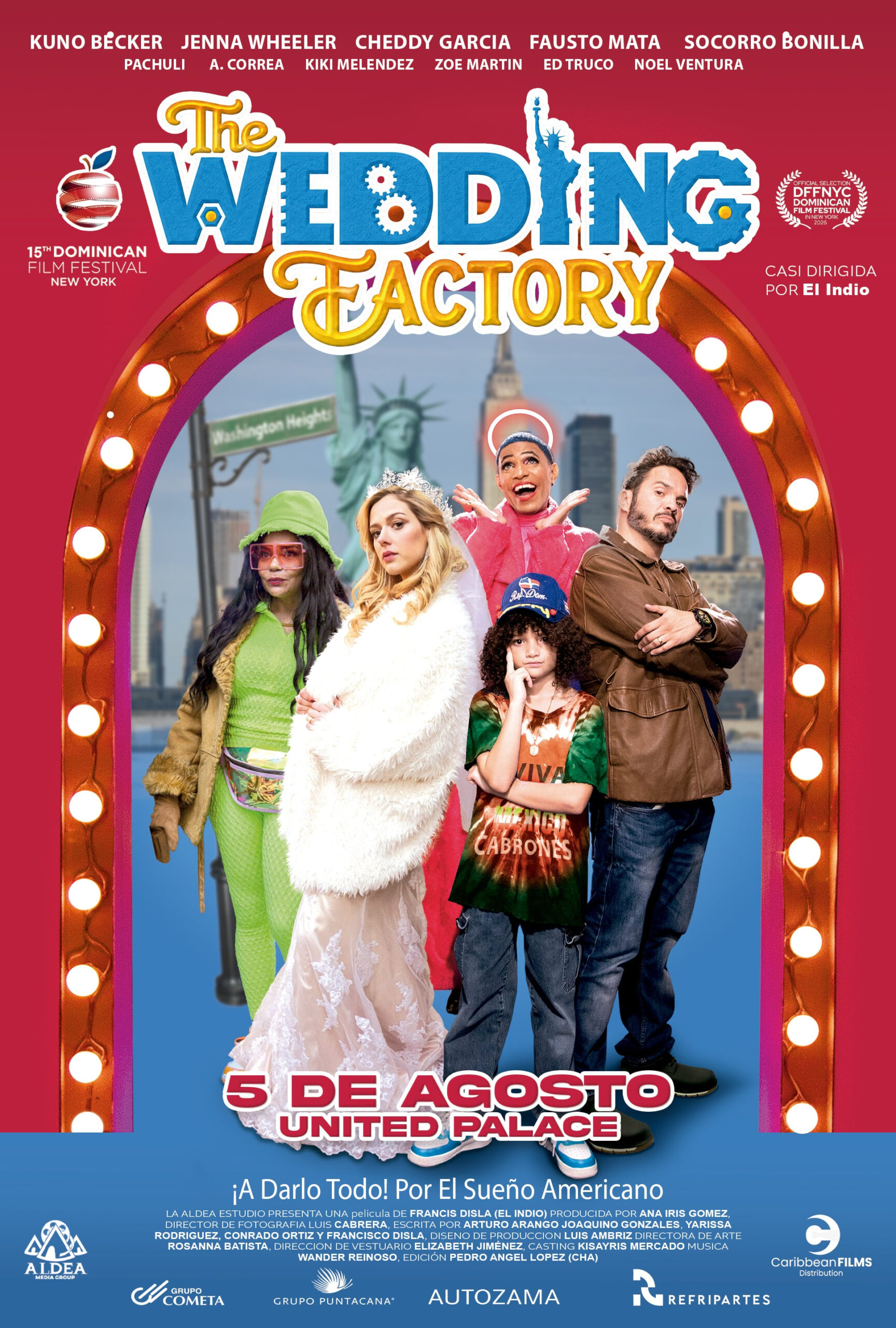 “La Fábrica de Bodas” será la película de apertura de la 15.ª edición del Dominican Film Festival in New York