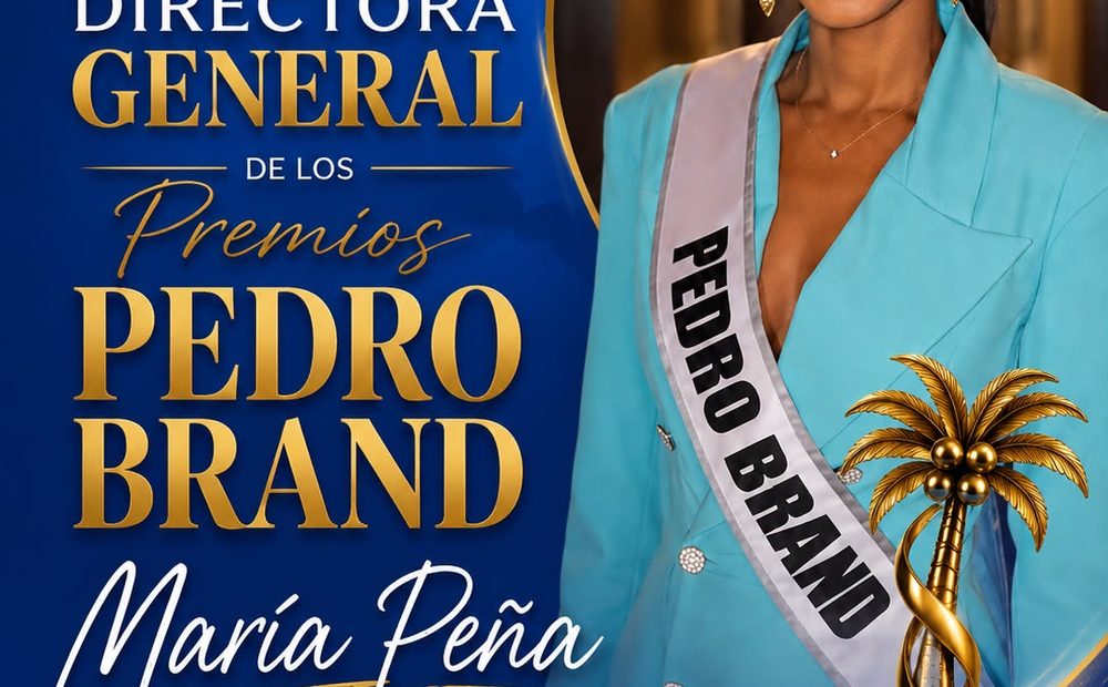 María Peña toma la iniciativa de resaltar el talento de su municipio, con los Premios Pedro Brand