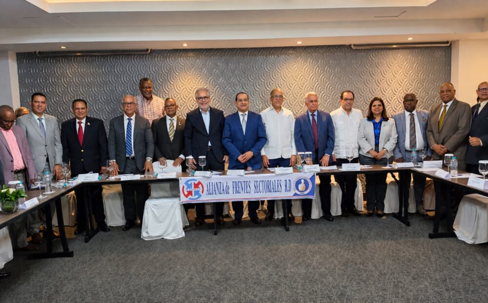Alianza de Frentes Sectoriales afirma que con Abinader en la presidencia del PRM el triunfo de 2028 está garantizado