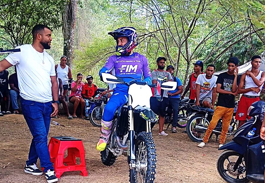 Nogueras Jr genera máxima expectativa para motocross del domingo en El Pino, La Vega