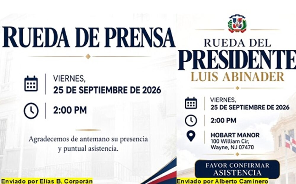 Gobierno relega a periodistas RD en NY