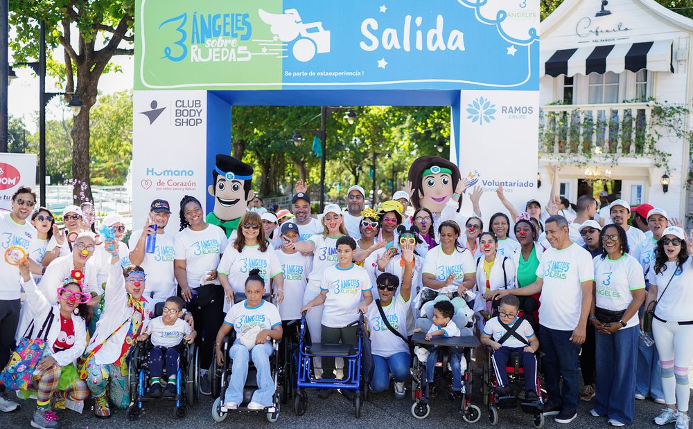 Ángeles sobre Ruedas llena de alegría, solidaridad e inclusión el Parque Iberoamericano