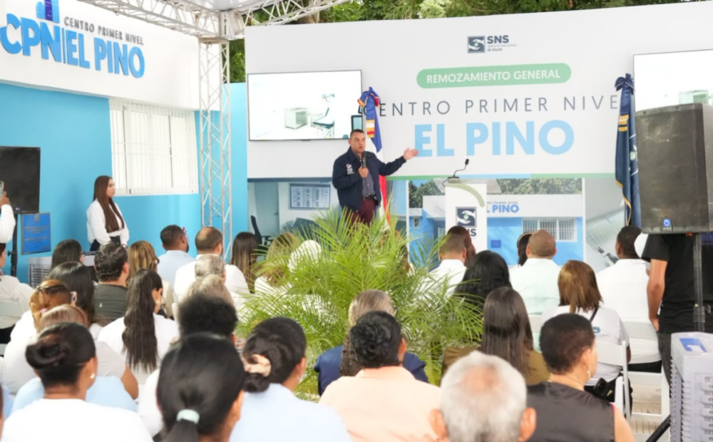 SNS entrega renovado CPN El Pino en La Vega