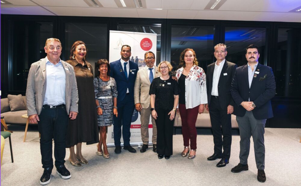 Cónsul dominicana en Marsella es nombrada miembro de honor de club d’Affaires Franco-Amériques