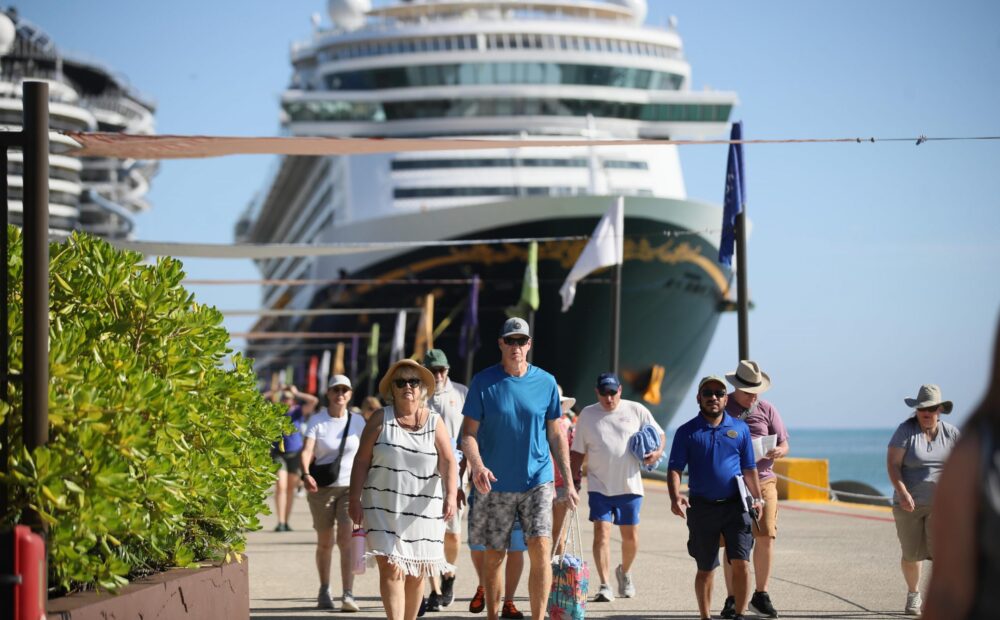 Este martes llegaron a P. Plata cruceros con 17,491 personas