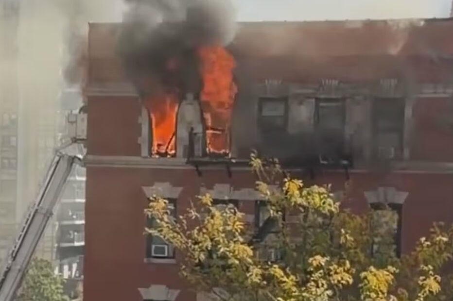 Incendio en Alto Manhattan deja seis heridos; presuntamente son dominicanos